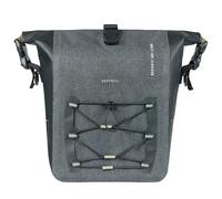 Basil Navigator Storm Mik M Pannier 15l Gris
