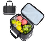 Sacoche arrière de vélo - Sac isotherme résistant aux rayures, design portable pour voyage, montagne, vélo de route, moto