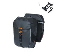 Basil Miles Tarpaulin Mik Panniers 34l Noir