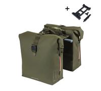Sacoche arrière lumière imperméable Basil Soho Mik 2.0 Vert