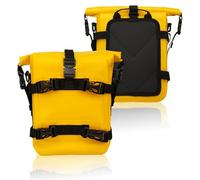 Sacoche Arrière Moto Pour Suzuki Universal Motorcycle Frame Crash Bars Sac Étanche Sac De Placement D'outils De Réparation(2 Piece yellow)