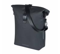Sacoche arriere sac a dos velo laterale basil soho 17l noir fixation porte bagag