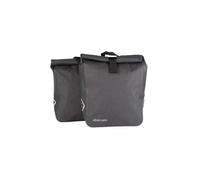 Sacoche arrière vélo à doucble compartioemnts Atran Travel Noir