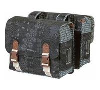 Basil Boheme Double Bag Borsa per il trasporto. Unisex Adulto, Carbone, 35L