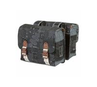 Basil Boheme Double Bag, Borsa per Il Trasporto. Unisex-Adulto, Carbone, 35L