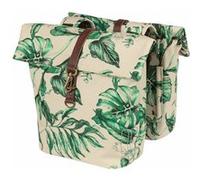 Basil Sacoches de vélo Ever-green 28-32 l Beige / Feuille verte