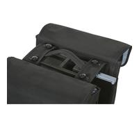 Sacoche arriere velo double basil go 32l noir fixation scratchs sur porte bagage