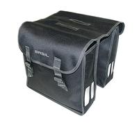 SACOCHE ARRIERE VELO DOUBLE BASIL MARA L 26L NOIR (35x10x33cm)