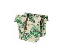 Basil Ever-green 28-32l Panniers Beige Beige / Green Leaf