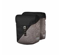 Sacoche arriere velo double racktime vida 24l noir et pierre (43x14x36cm) - comp