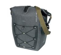 SACOCHE ARRIERE VELO LATERALE BASIL NAVIGATOR CYCLOTOURISTE WATERPROOF 25-31L