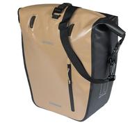 Sacoche arriere velo laterale basil rivo waterproof 25-31l sable - noir fixation