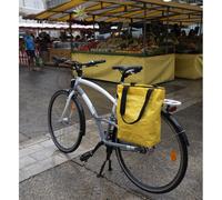 hapo.G Panier HAPO G – PP recyclé – Fixation porte-bagage – Jaune