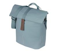 SACOCHE ARRIERE VELO LATERALE SAC BANDOULIERE BASIL CITY SHOPPER BLEU GRAPHITE