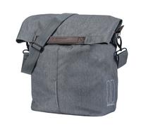SACOCHE ARRIERE VELO LATERALE SAC BANDOULIERE BASIL CITY SHOPPER GRIS CLAIR