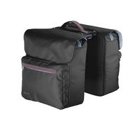 Sacoche arrière vélo Racktime Ture 2.0 Snapit 2.0 Noir/Violet Noir