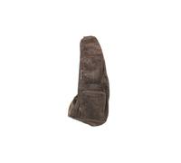 Sacoche asymétrique Arthur et Aston en cuir ref 36137 B marron