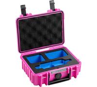 Sacoche B&W Type 500 pour Insta360 X3 (Rose)