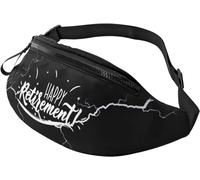 Sacoche Banane Bonne Retraite, Sac Banane Multifonction Sac Sacoche Banane Unisexe Sac À Taille pour Cyclisme Homme Running