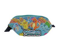 Pokémon Sac banane Urban Colors Multicolore Unisexe Ajustable 34x14x9 cm Produit officiel