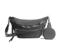 Sacoche banane double poche velours femme Mac Alyster Gris TU