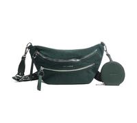Sacoche banane double poche velours femme Mac Alyster Vert TU