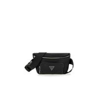 GUESS Certosa Saffiano Eco Compact Bum Bag Black