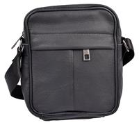 Sacoche Bandouillère CUIR 899 BLACK Multicolore