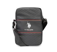 Sacoche bandoulière 8' Modèle Middle Stripe U.S Polo Noir Noir