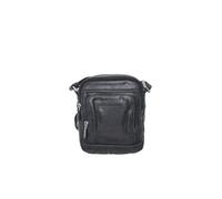 Sacoche bandoulière - ARTHUR & ASTON - 36138 - Cuir - Noir - Mixte