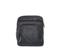 Sacoche bandoulière - ARTHUR & ASTON - ast40708-d - Cuir - Noir - Mixte