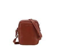 Sacoche bandoulière - Arthur et Aston - Cuir vachette pleine fleur - Cognac - 19x15x6 cm