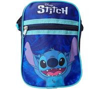Sacoche Bandoulière - Disney - Stitch - Bleu - 21 x 15 x 5,5 cm - Zippée