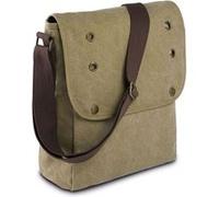 Sacoche bandoulière en toile vintage - KI0302 - beige kaki Beige G