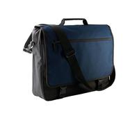 Sacoche bandoulière - KIMOOD - KI0412 - Bleu marine - Polyester 600D - 14L - Dimensions 40x34x10cm