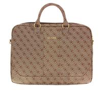 Guess Sacoche 4G Uptown bandoulière pour ordinateur 13-15" marron multi-rangements rembourré