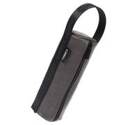 Sacoche boules pétanque Trousse cuir ronde grise - pour diametre 65 a 76 - Obut