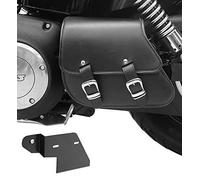 Sacoche Bras oscillant + Support pour Harley Dyna Street Bob 06-17