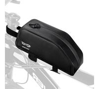 Sacoche Cadre Velo 1,5l Grande Capacité Sac Pour Tube Horizontale De Vélo Tissu Imperméable Étanche Accessoires Vélos Route De Course Porte Outil Kit Velo Electrique Vtt Cyclisme 23*6,5*10cm