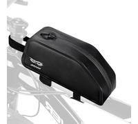 Sacoche Cadre Velo 1,5L Grande Capacité Sac pour Tube Horizontale de Vélo Tissu imperméable Étanche Accessoires Vélos Route de Course Porte Outil Kit Velo Electrique VTT Cyclisme 23*6,5*10cm