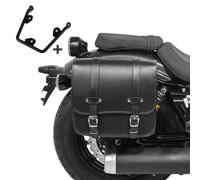 Sacoche Cavalière et support pour Kawasaki Vulcan S / Café 15-20 droit Reno 17l