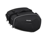 SACOCHE CAVALIERE LATERALE SHAD E48 EXTENSIBLES DE 23 A 29L SEMI-RIGIDES