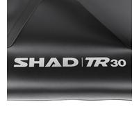 Sacoche cavaliere laterale shad tr30 terra 30l noir etanche double locking syste