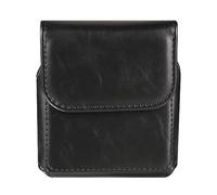 Sacoche Ceinture Cuir Compatible avec Samsung Galaxy Z Flip 6 5 4 3 2 1 5G, Etui Ceinture Petit Cuir Sac Banane Housse de Transport Compatible avec Huawei P50 Pocket/Pocket S/Motorola RAZR 50/50 Ultra