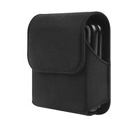 Sacoche Ceinture Homme Imperméable Compatible avec Samsung Galaxy Z Flip 6 5 4 3 2 1 4G 5G/Motorola RAZR 5G Sac de Ceinture Coque Protection Clip Ceinture Compatible avec Huawei P50 Pocket/Pocket S