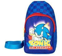 Sacoche - Cerda - Sonic The Hedgehog - Bleu - Haute qualité - Zippée