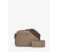 Sacoche - CHABRAND - Icone 85029121 - Marron - Toile enduite - Bandoulière ajustable