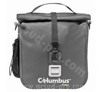 Columbus Sacoche guidon Bike Dry 8 L – Étanche, fenêtre transparente, fixation W – Multicolore