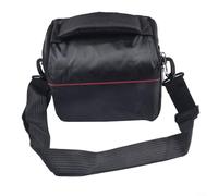 Sacoche compacte pour appareil photo reflex numérique sans miroir avec séparateurs réglables, intérieur rembourré imperméable et résistant aux chocs, côté pour accès à l'objectif pour flash pour iPad