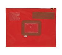Sacoche courrier Alba 30 x 42 cm rouge